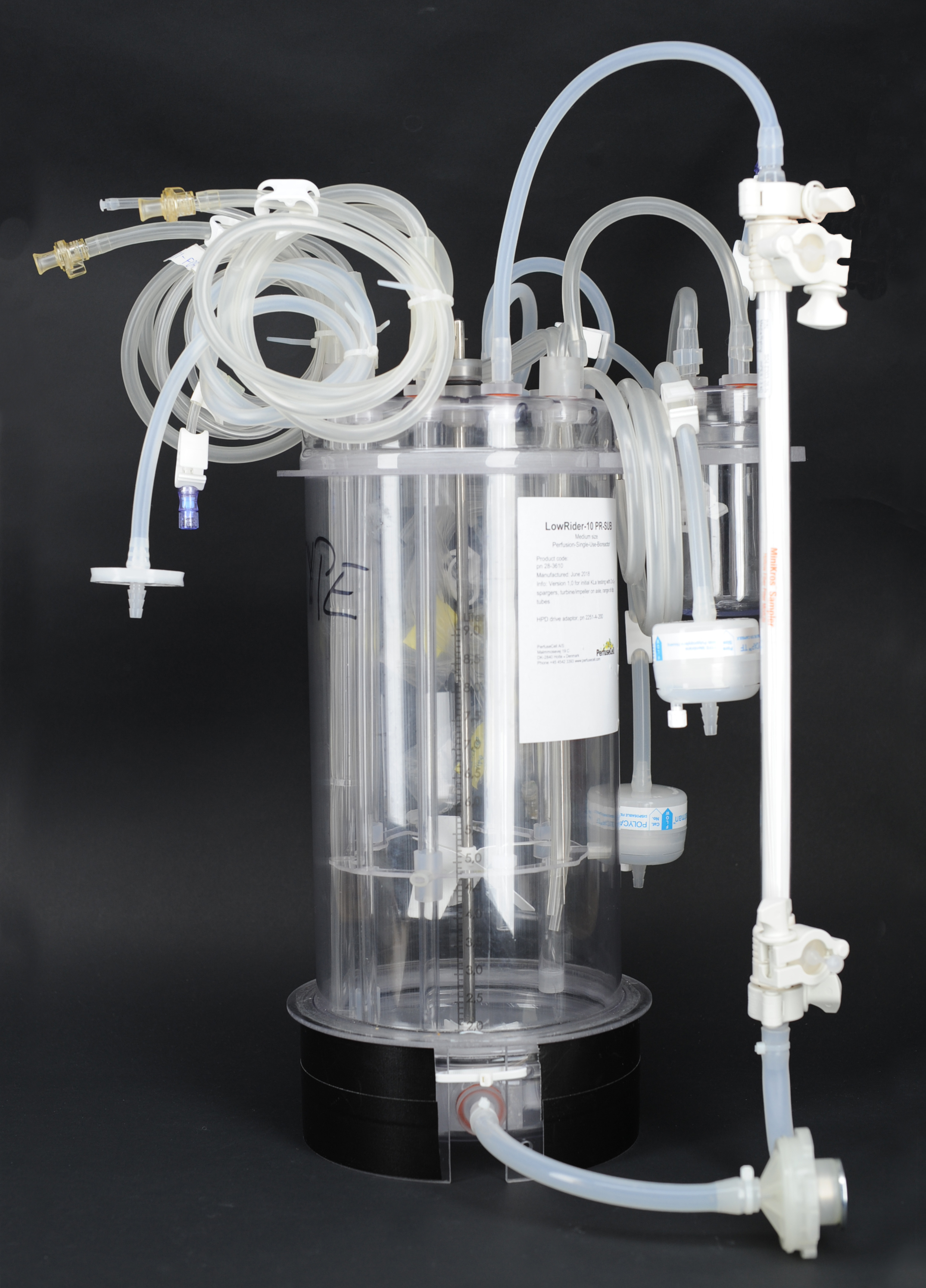 4 - 10 liter TFF LowRider incl pump and HFF