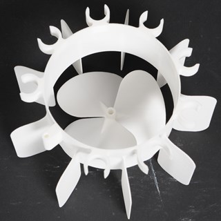 Cellvessel OD150 Stator OD80 Kidney Impeller