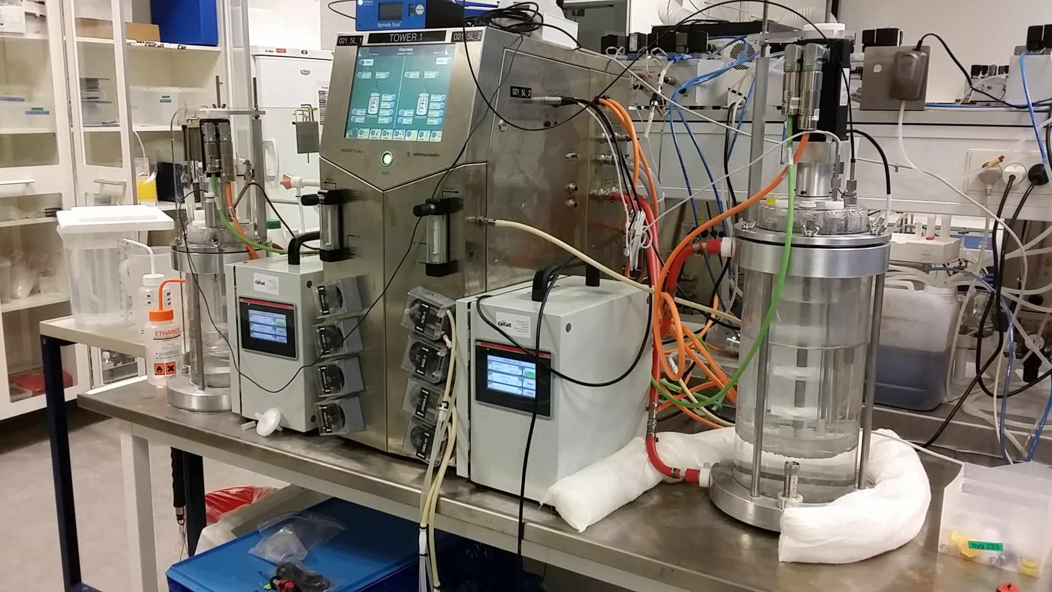 Bactovessel Setup For Kla