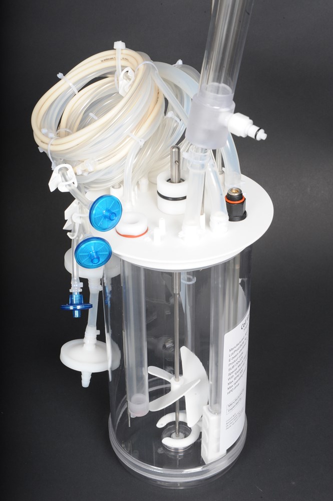 Photo examples of customised Single-Use-Bioreactor
